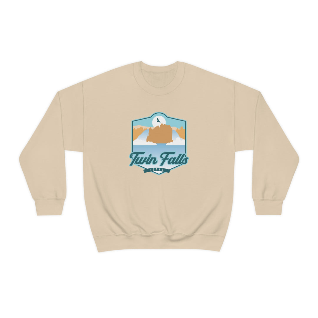 Twin Falls - Idaho Unisex Heavy Blend Crewneck Sweatshirt