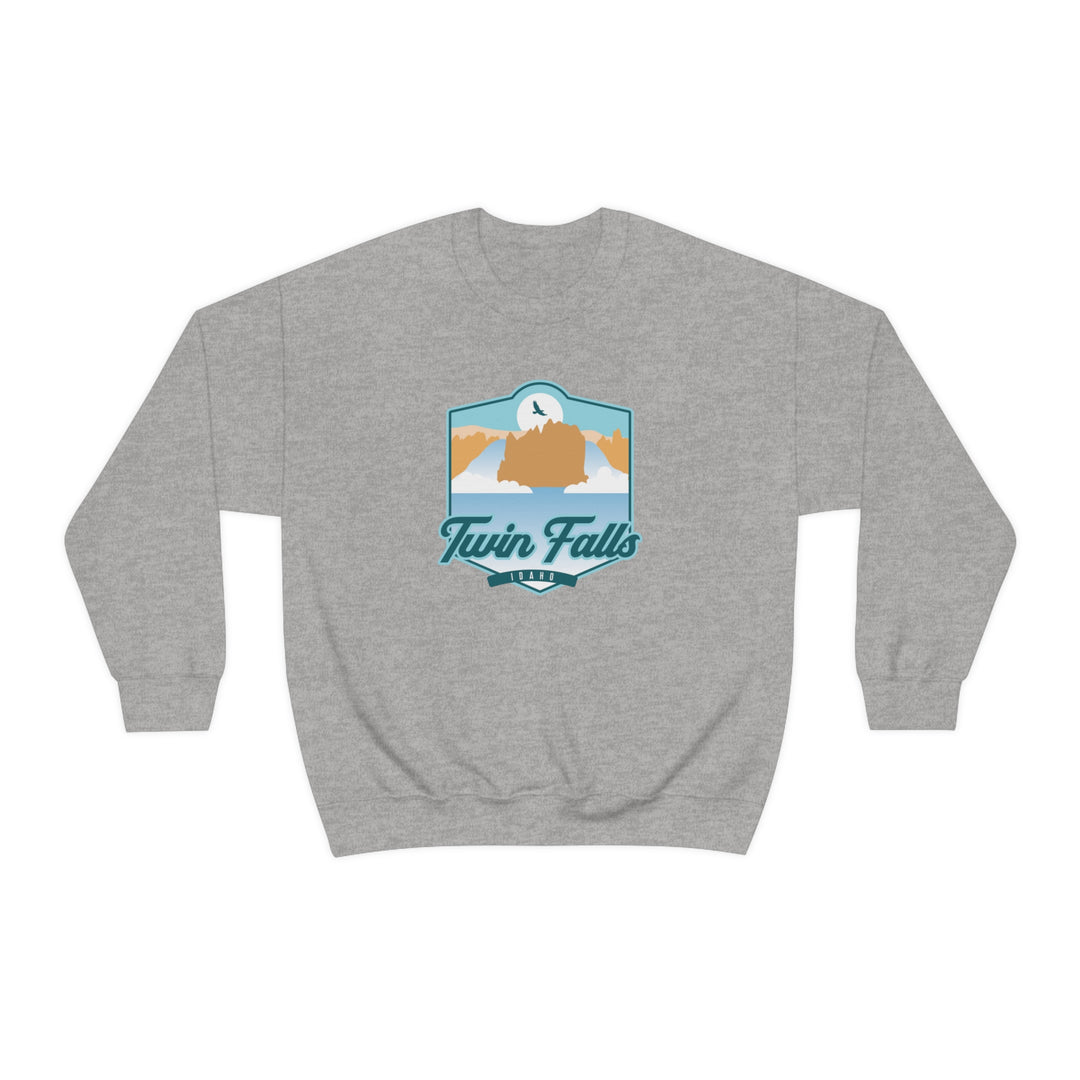 Twin Falls - Idaho Unisex Heavy Blend Crewneck Sweatshirt