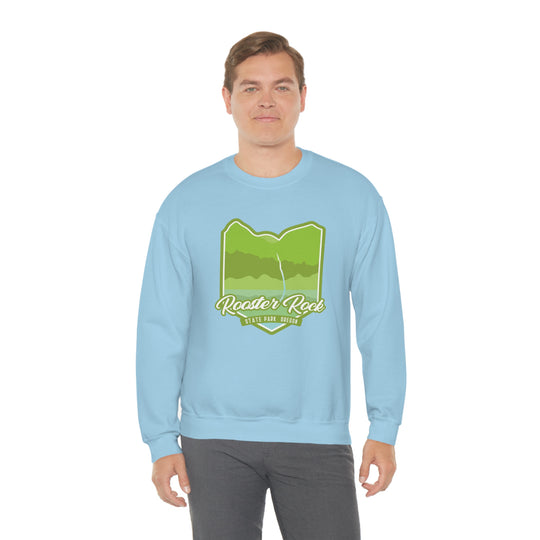 Rooster Rock State Park - Oregon Unisex Heavy Blend Crewneck Sweatshirt