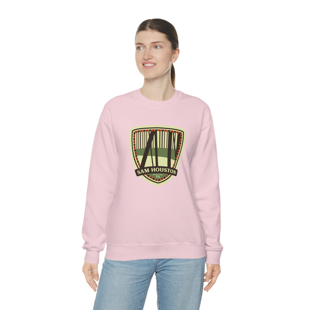 Sam Houston National Forest - Texas Unisex Heavy Blend Crewneck Sweatshirt