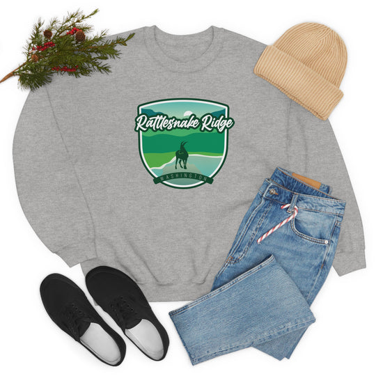 Rattlesnake Ridge - Washington Unisex Heavy Blend Crewneck Sweatshirt