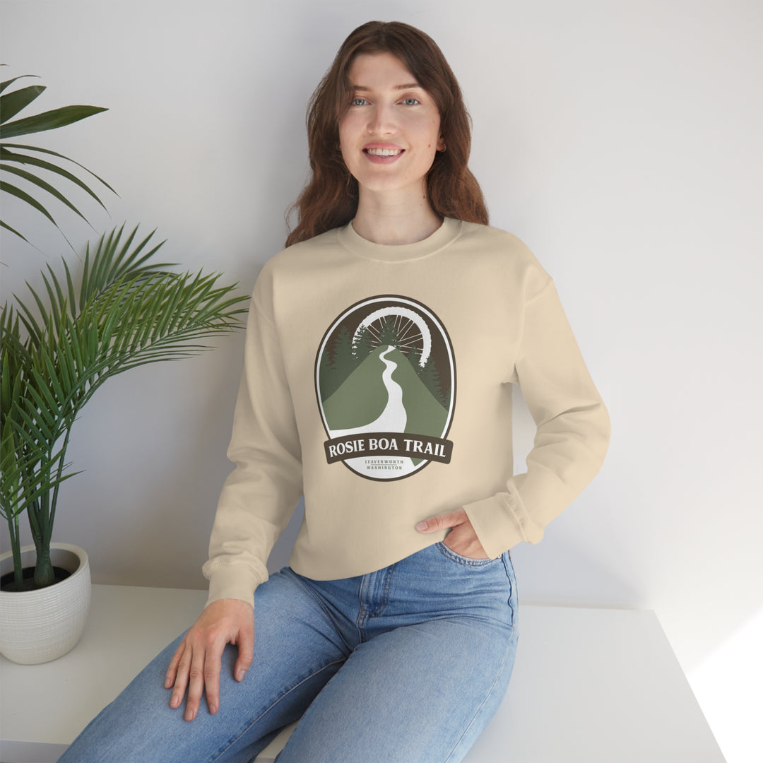 Rosie Boa Trail - Leavenworth, Washington Unisex Heavy Blend Crewneck Sweatshirt