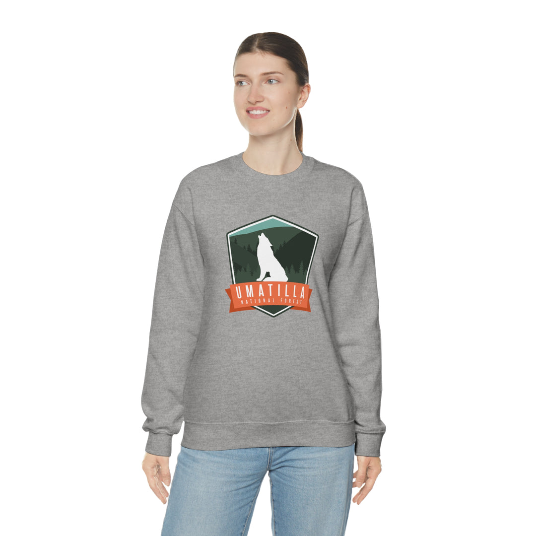 Umatilla National Forest Unisex Heavy Blend Crewneck Sweatshirt