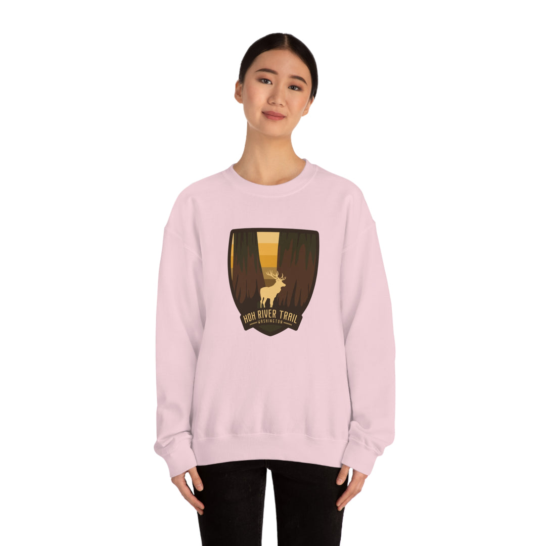 Hoh River Trail - Washington Unisex Heavy Blend Crewneck Sweatshirt