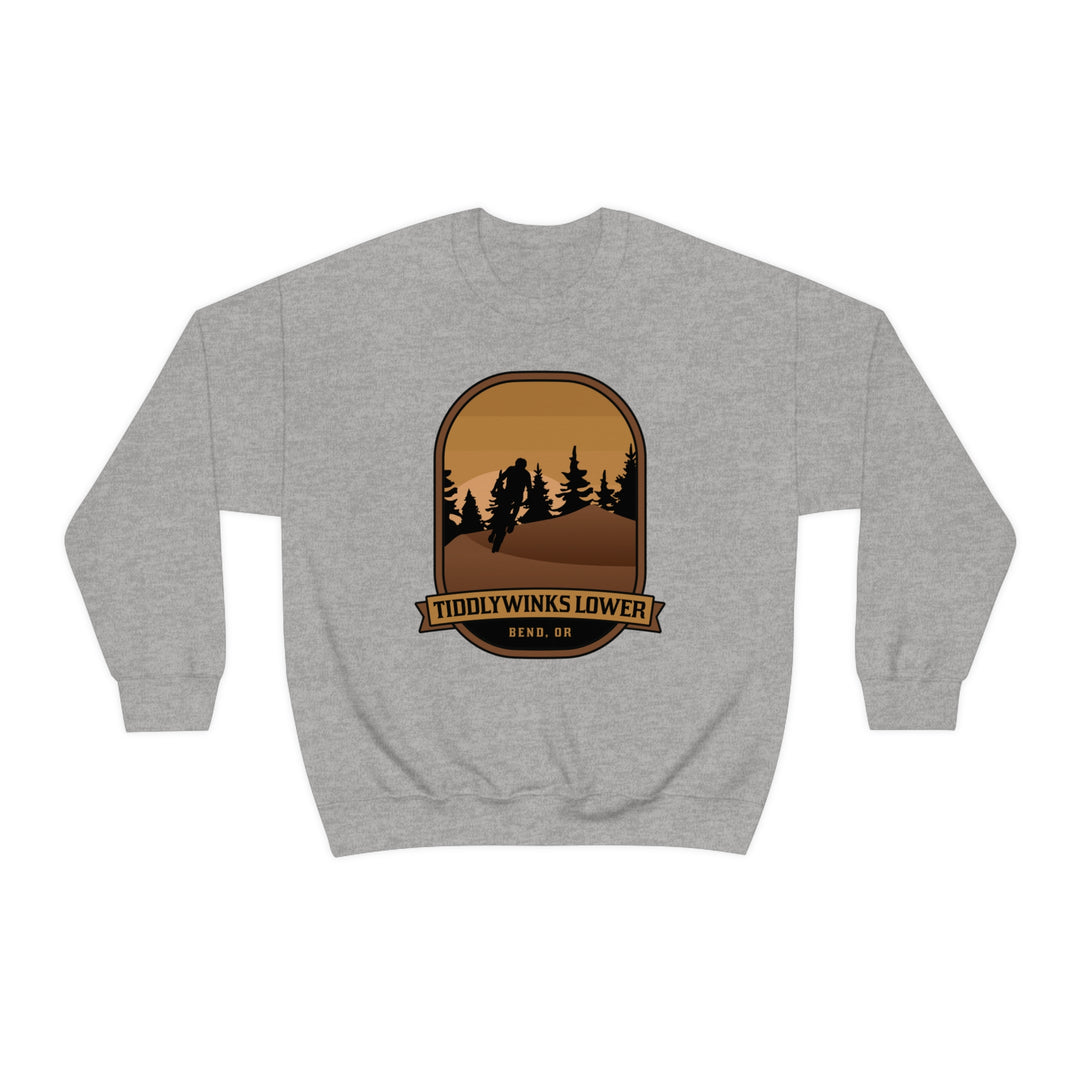 Tiddlywinks Lower - Bend, Oregon Unisex Heavy Blend Crewneck Sweatshirt