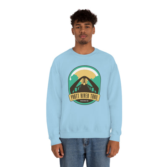 Pratt River Trail - Washington Unisex Heavy Blend Crewneck Sweatshirt