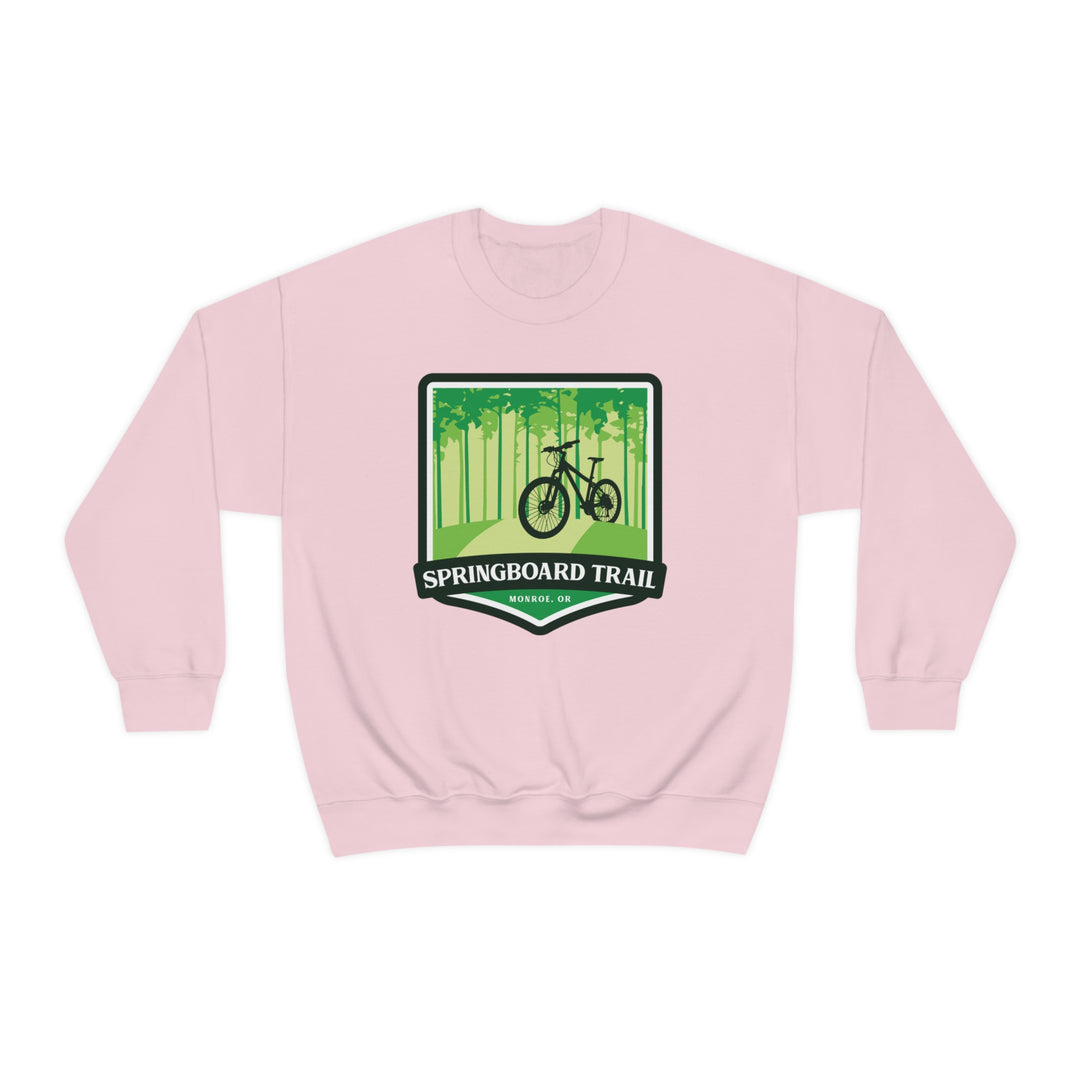 Springboard Trail - Monroe, Oregon Unisex Heavy Blend Crewneck Sweatshirt