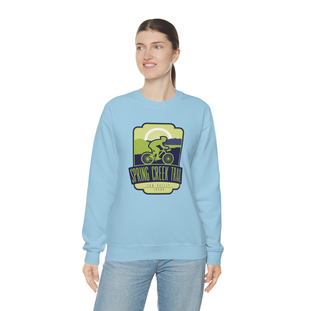 Spring Creek Trail - Sun Valley, Idaho Unisex Heavy Blend Crewneck Sweatshirt