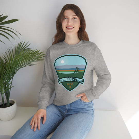 Sidewinder Trail - Boise, Idaho Unisex Heavy Blend Crewneck Sweatshirt