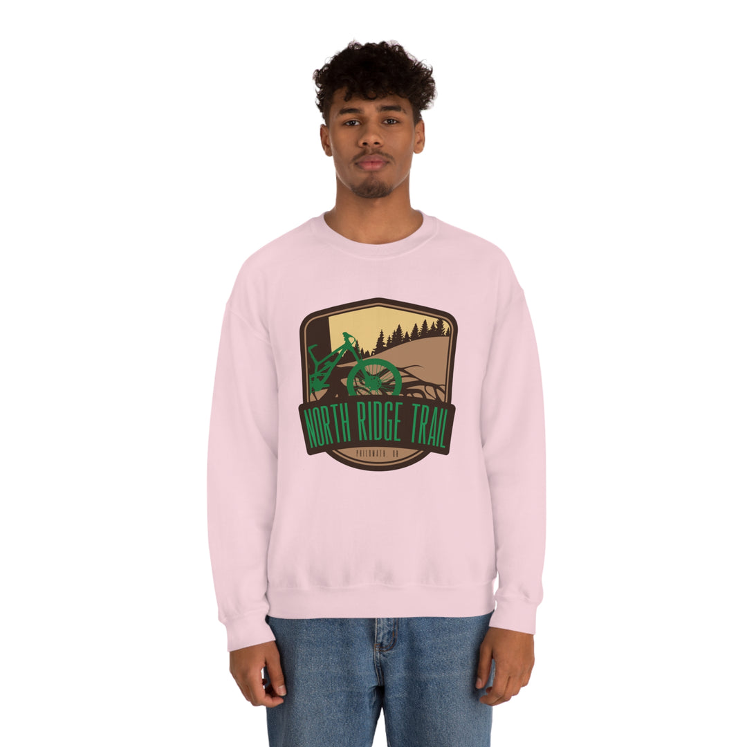 North Ridge Trail - Philomath, Oregon Unisex Heavy Blend Crewneck Sweatshirt