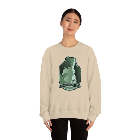 John Nicholas Trail - Monte Sereno, CA Unisex Heavy Blend Crewneck Sweatshirt