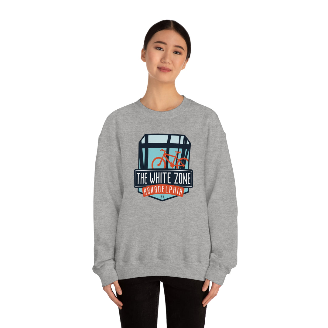 The White Zone - Arkadelphia, Arkansas Unisex Heavy Blend Crewneck Sweatshirt