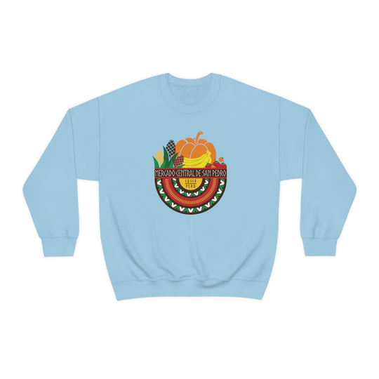 Mercado Central de San Pedro - Cusco, Peru Unisex Heavy Blend Crewneck Sweatshirt