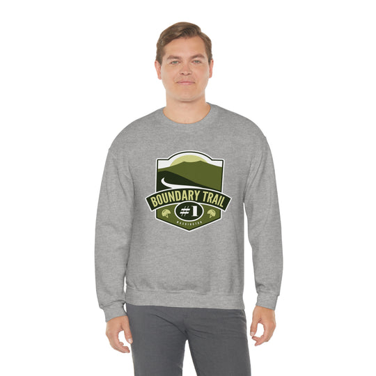 Boundary Trail #1 - Washington Unisex Heavy Blend Crewneck Sweatshirt