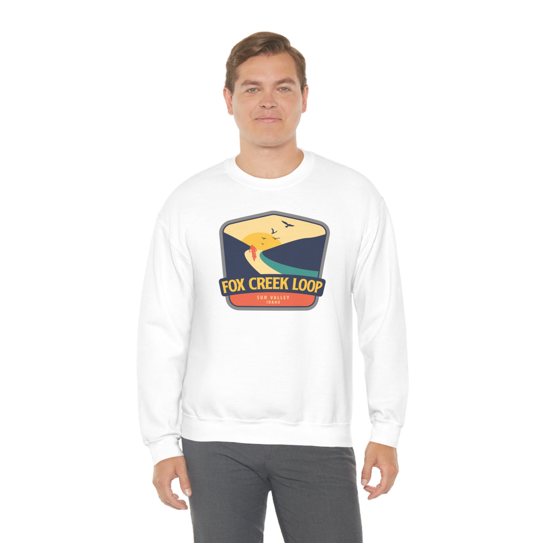 Fox Creek Loop - Sun Valley, Idaho Unisex Heavy Blend Crewneck Sweatshirt