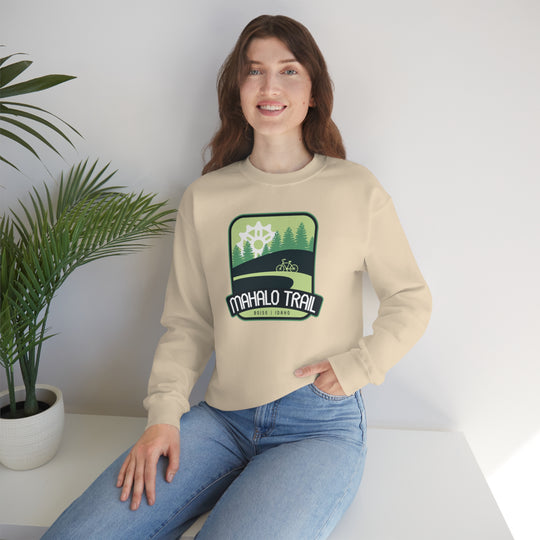 Mahalo Trail - Boise, Idaho Unisex Heavy Blend Crewneck Sweatshirt