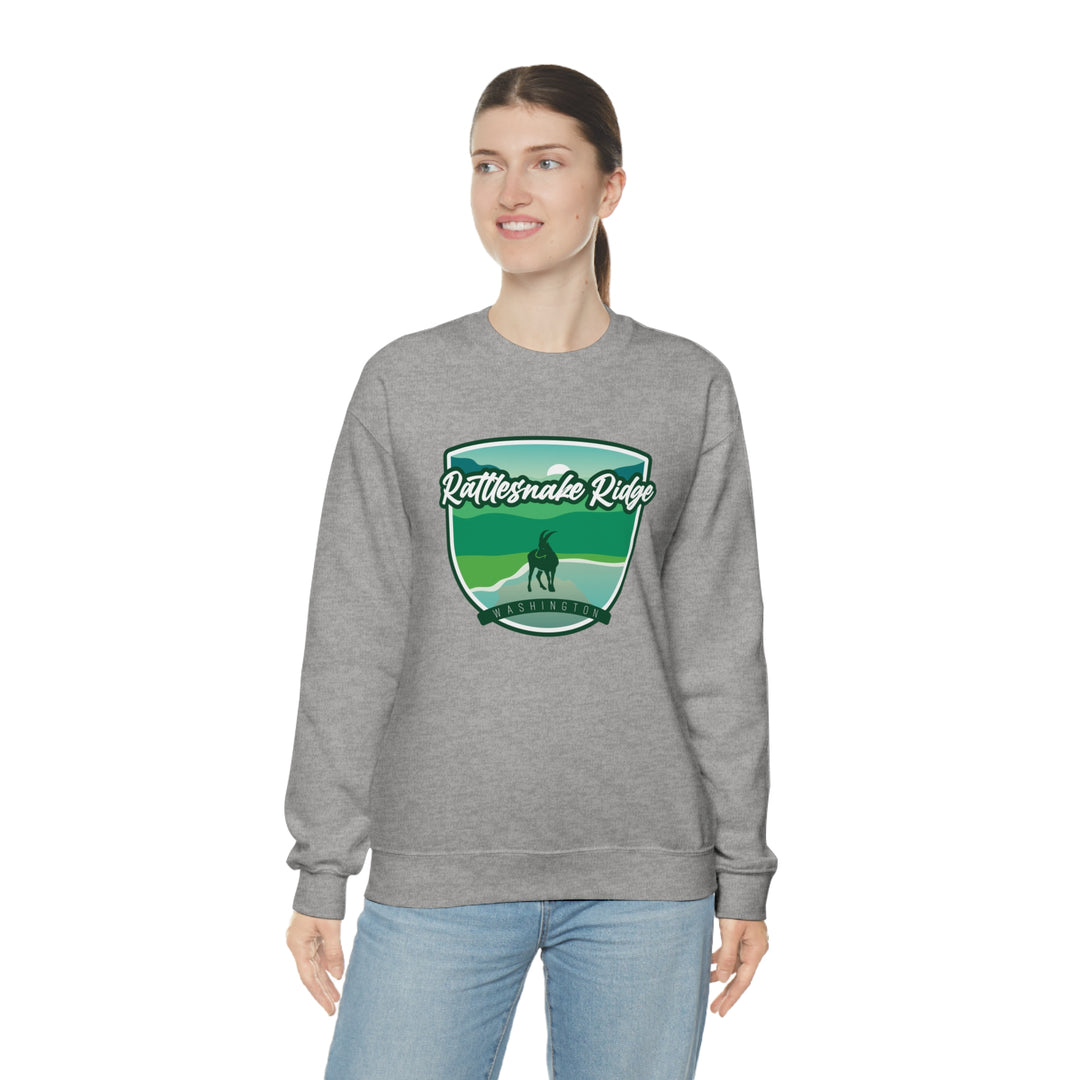 Rattlesnake Ridge - Washington Unisex Heavy Blend Crewneck Sweatshirt