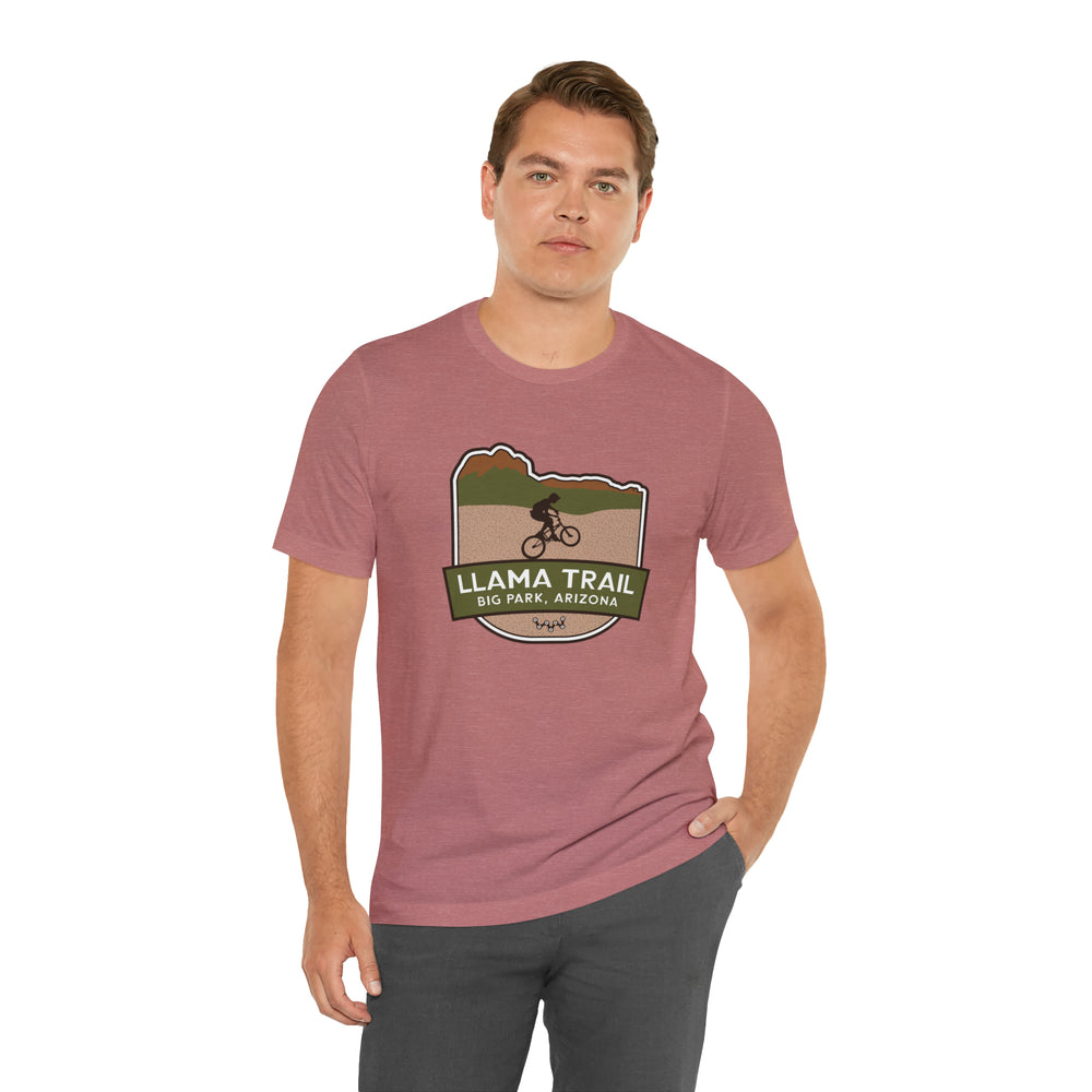 Llama Trail - Big Park, Arizona Unisex T-Shirt