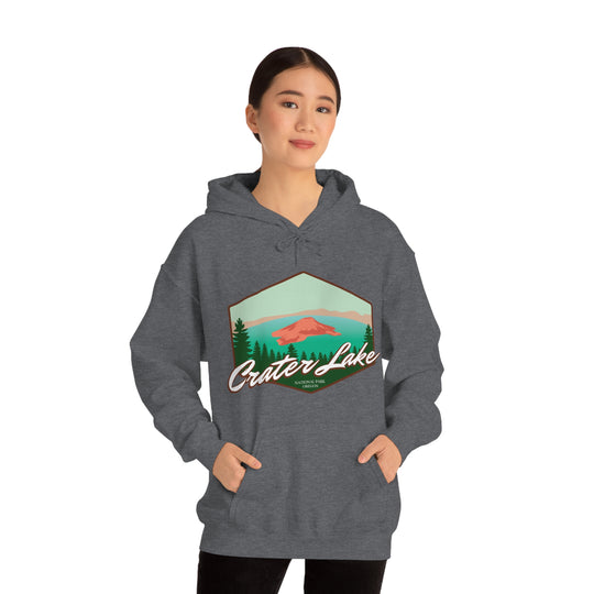 Crater Lake National Park Unisex Heavy Blend Hoodie Sweatshirt Oregon hiker gift