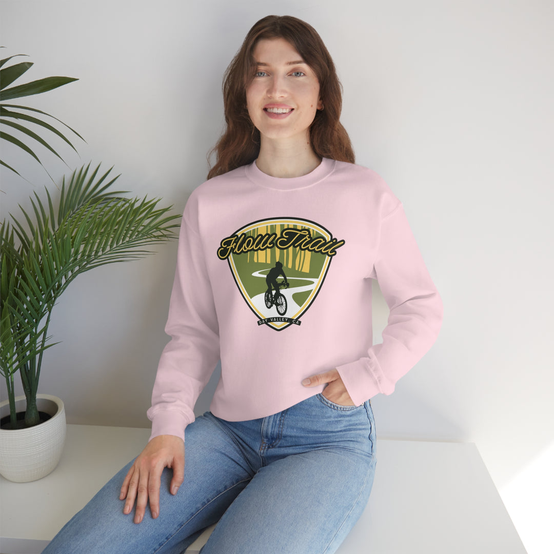 Flow Trail - Day Valley, CA Unisex Heavy Blend Crewneck Sweatshirt