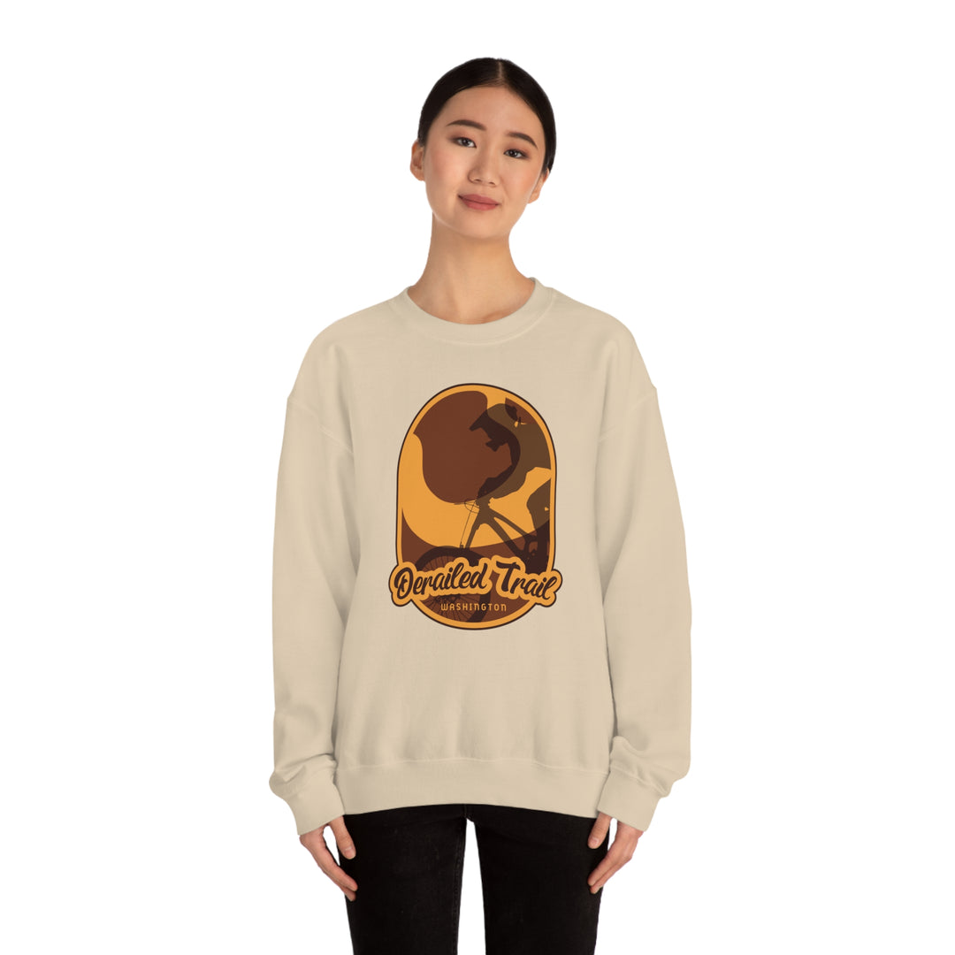 Derailed Trail - Washington Unisex Heavy Blend Crewneck Sweatshirt