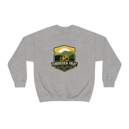 Forbidden Fruit Flow Trail - Sun Valley, Idaho Unisex Heavy Blend Crewneck Sweatshirt