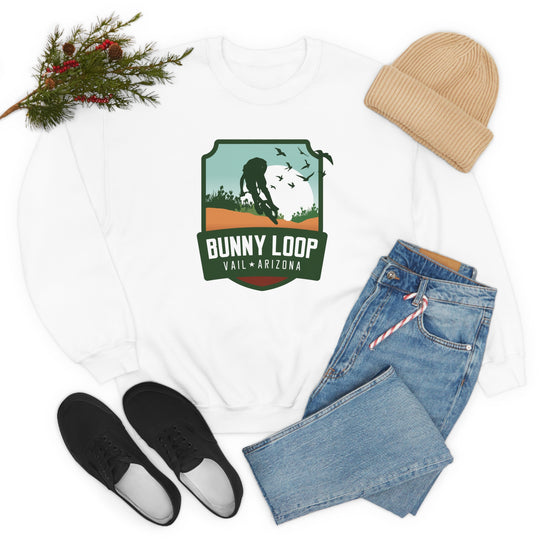 Bunny Loop - Vail, Arizona Unisex Heavy Blend Crewneck Sweatshirt