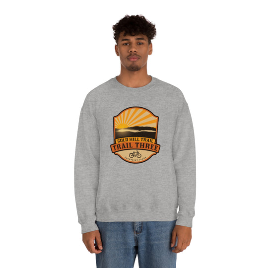 Gold Hill Trail (Trail 3) - Sandpoint, Idaho Unisex Heavy Blend Crewneck Sweatshirt