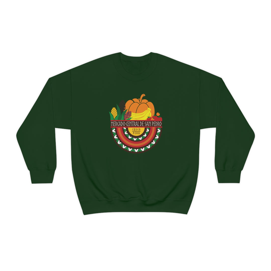 Mercado Central de San Pedro - Cusco, Peru Unisex Heavy Blend Crewneck Sweatshirt