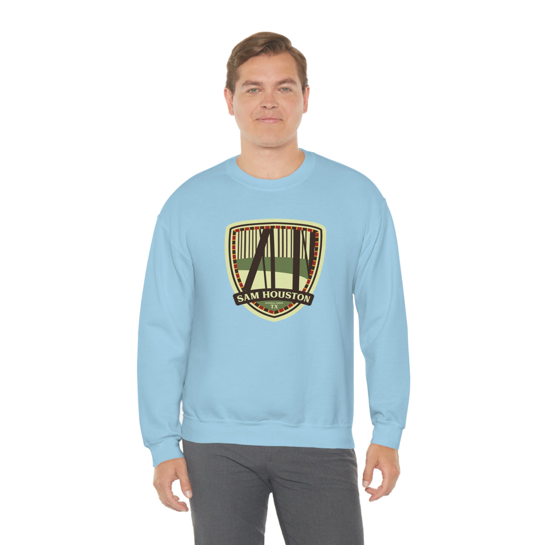 Sam Houston National Forest - Texas Unisex Heavy Blend Crewneck Sweatshirt