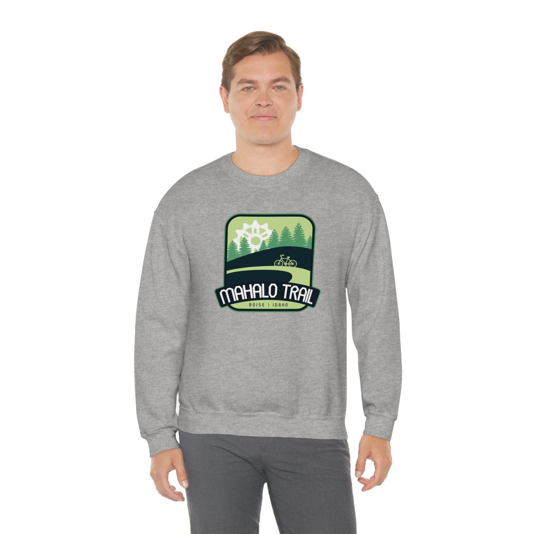 Mahalo Trail - Boise, Idaho Unisex Heavy Blend Crewneck Sweatshirt