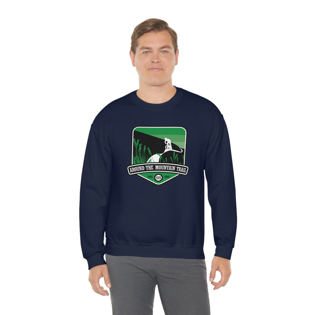 Around the Mountain Trail (98) - Boise, Idaho Unisex Heavy Blend Crewneck Sweatshirt