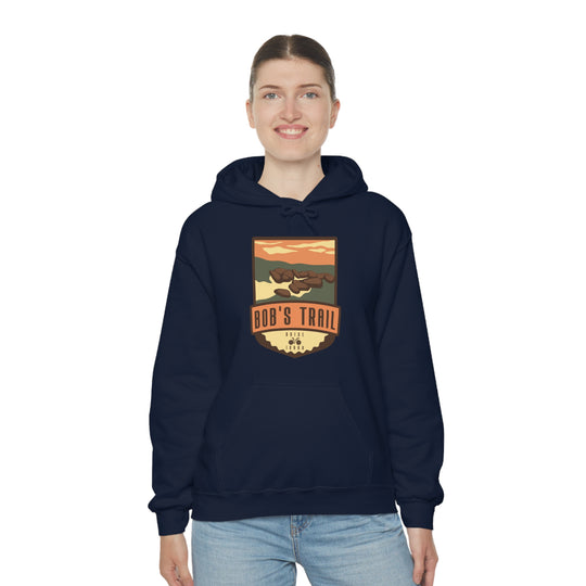 Bob's Trail - Boise, Idaho Unisex Heavy Blend Hooded Sweatshirt