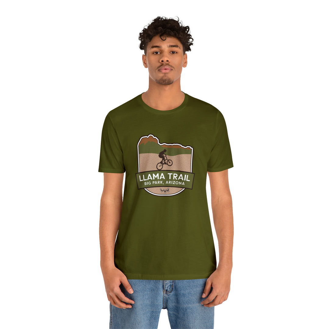 Llama Trail - Big Park, Arizona Unisex T-Shirt