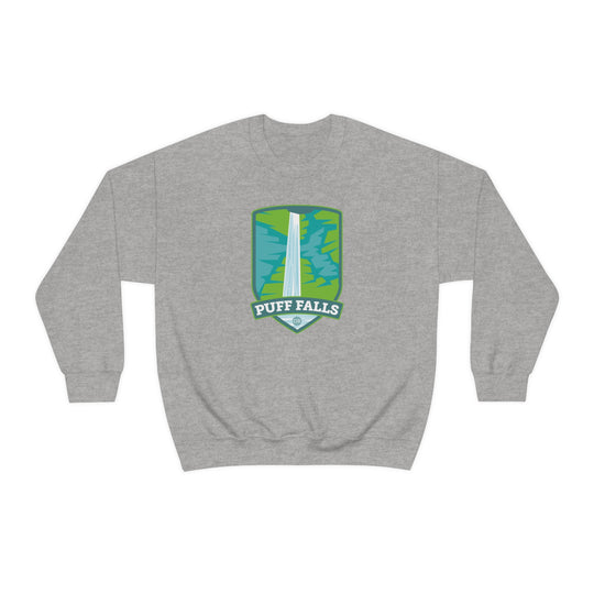 Puff Falls - Oregon Unisex Heavy Blend Crewneck Sweatshirt