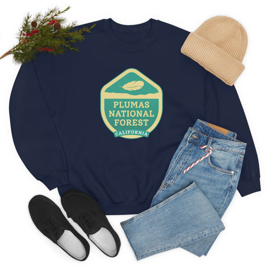 Plumas National Forest - California Unisex Heavy Blend Crewneck Sweatshirt