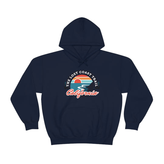 The Lost Coast Trail Unisex Heavy Blend Hoodie Sweatshirt - California, USA hiker gift