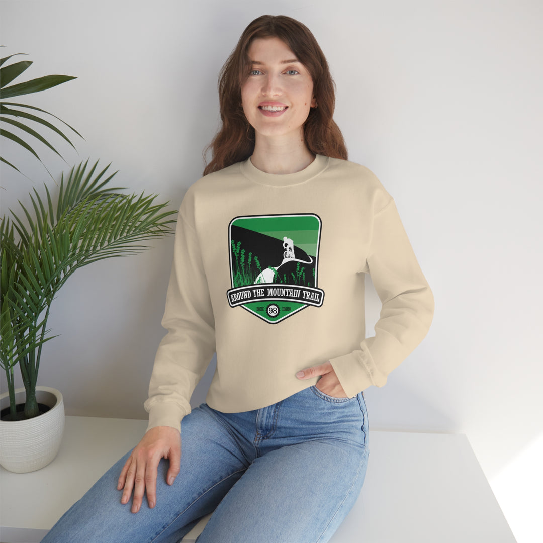 Around the Mountain Trail (98) - Boise, Idaho Unisex Heavy Blend Crewneck Sweatshirt