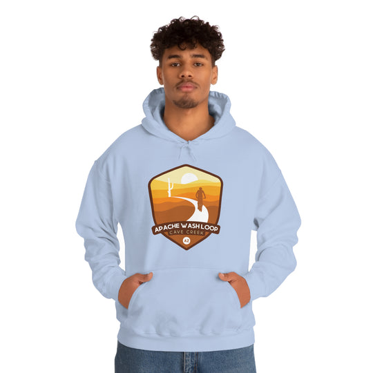 Apache Wash Loop - Cave Creek, Arizona Hooded Sweatshirt