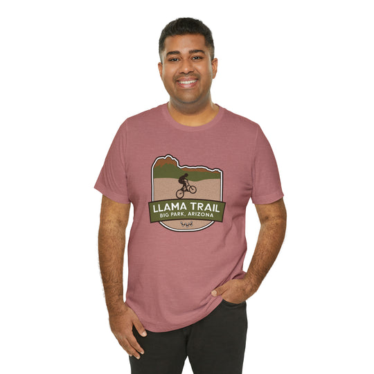 Llama Trail - Big Park, Arizona Unisex T-Shirt