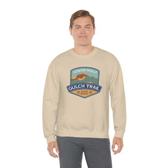 Lower Hulls Gulch Trail - Boise, Idaho Unisex Heavy Blend Crewneck Sweatshirt