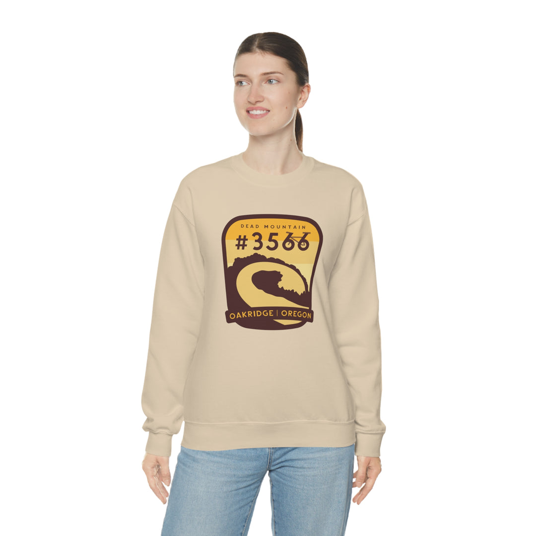 Dead Mountain #3566 - Oakridge, Oregon Unisex Heavy Blend Crewneck Sweatshirt