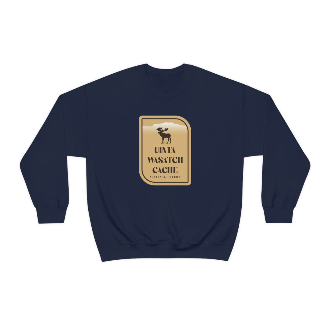 Uinta-Wasatch-Cache National Forest Unisex Heavy Blend Crewneck Sweatshirt