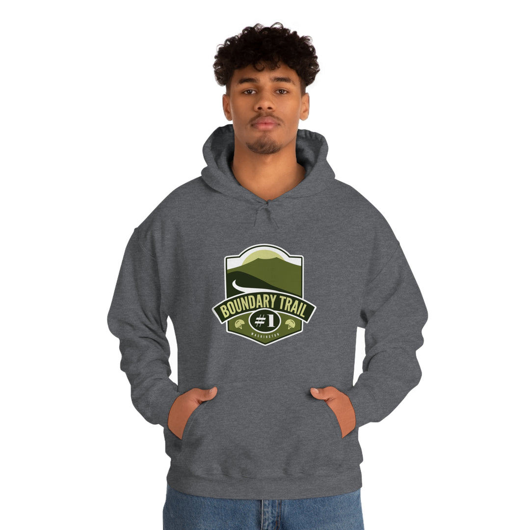 Boundary Trail #1 - Washington Unisex Heavy Blend Hooded Sweatshirt