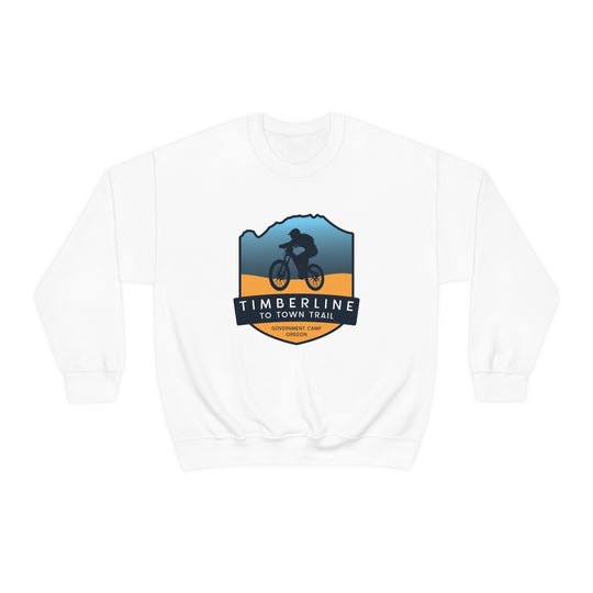 Timberline to Town Trail - Government Camp, Oregon Unisex Heavy Blend Crewneck Sweatshirt