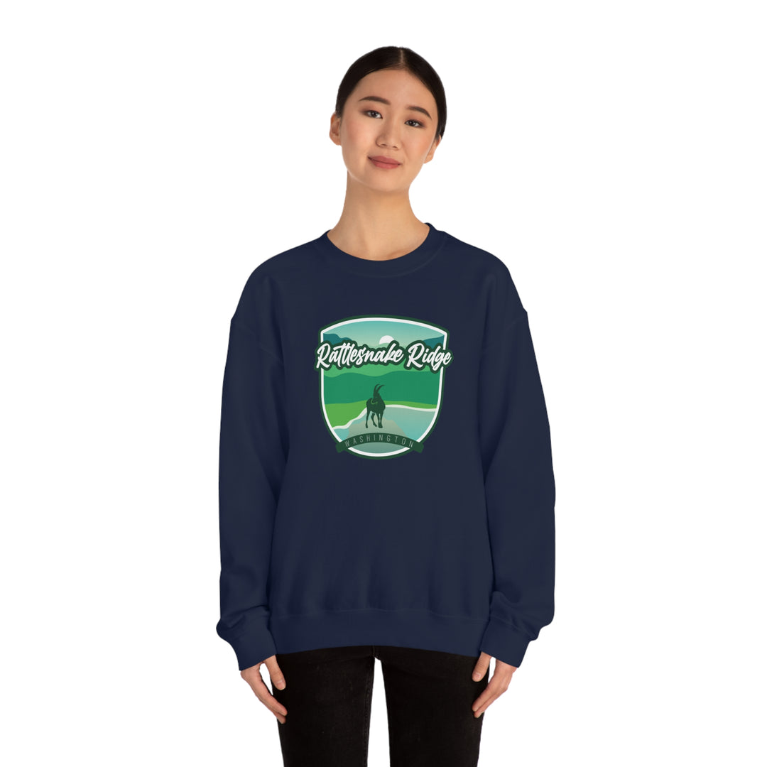 Rattlesnake Ridge - Washington Unisex Heavy Blend Crewneck Sweatshirt