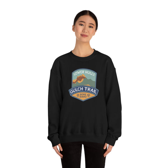 Lower Hulls Gulch Trail - Boise, Idaho Unisex Heavy Blend Crewneck Sweatshirt