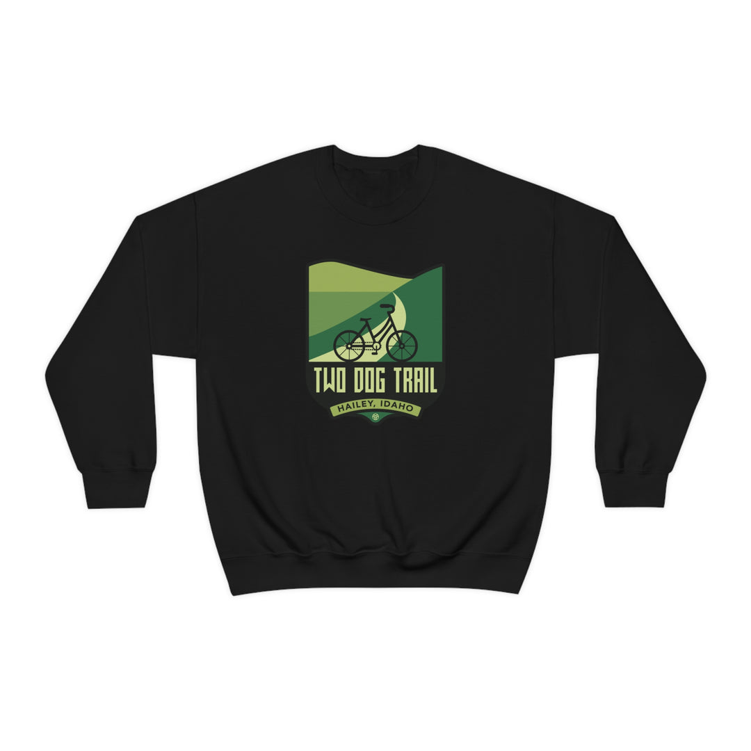 Two Dog Trail - Hailey, Idaho Unisex Heavy Blend Crewneck Sweatshirt