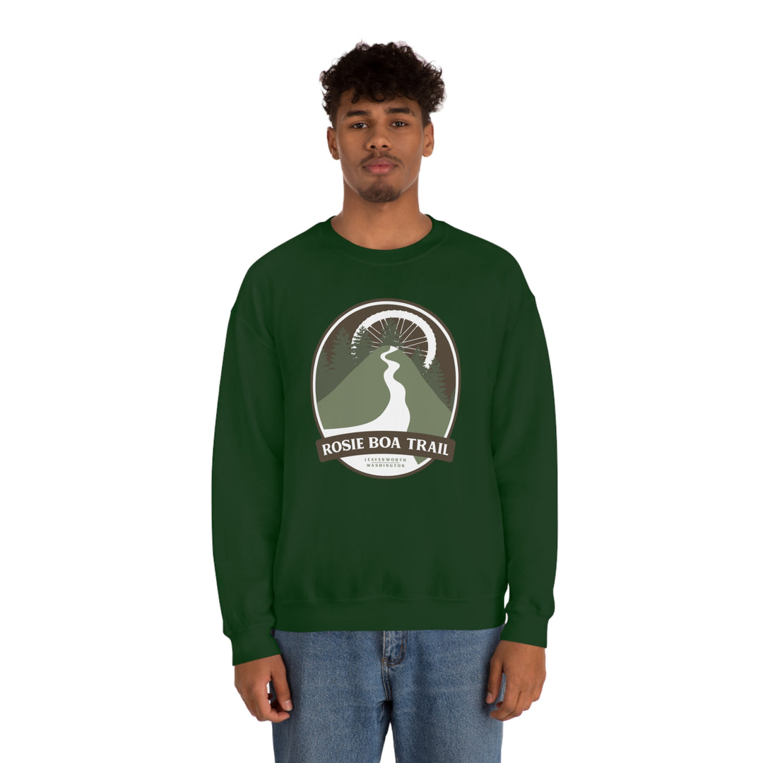 Rosie Boa Trail - Leavenworth, Washington Unisex Heavy Blend Crewneck Sweatshirt