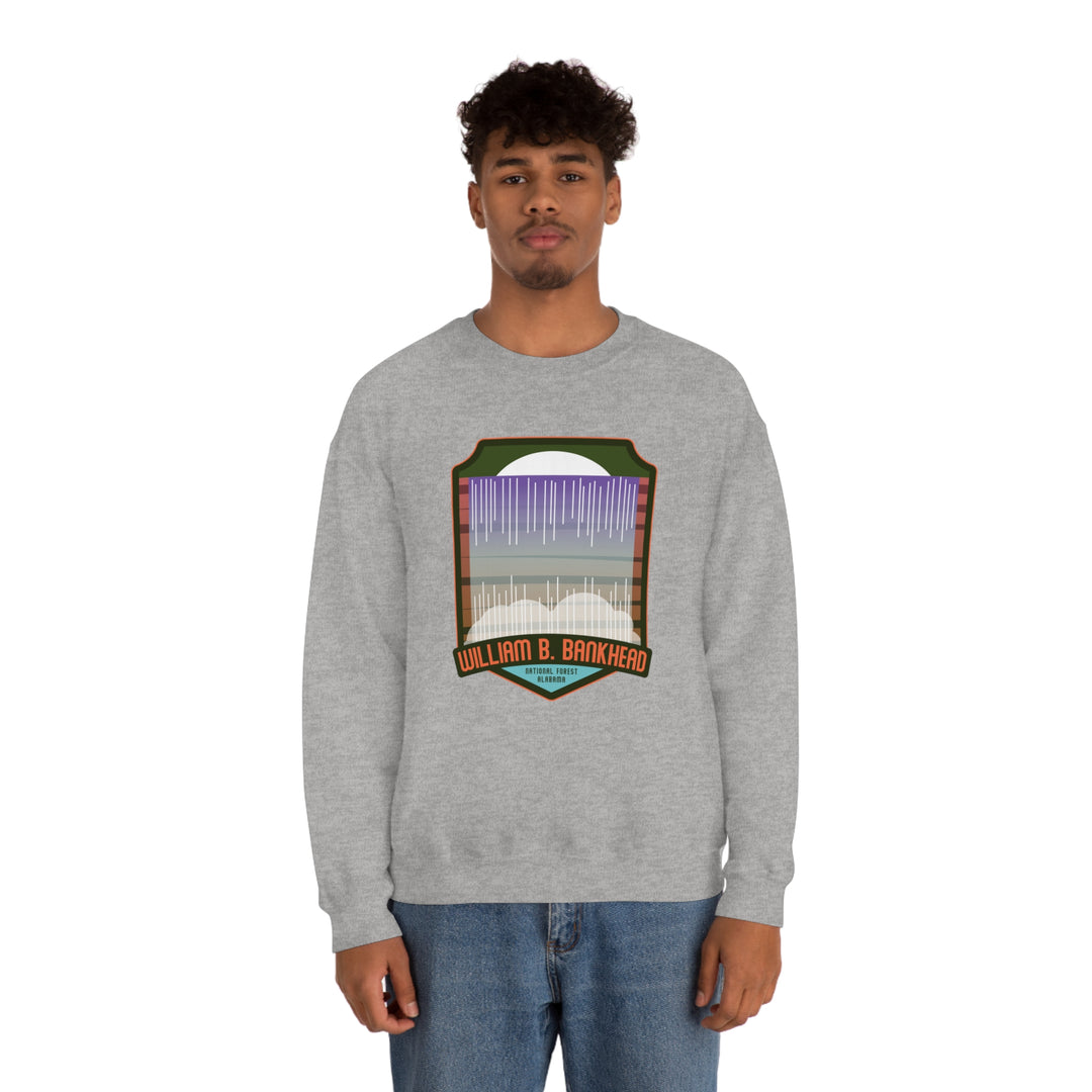 William Bankhead National Forest - Alabama Unisex Heavy Blend Crewneck Sweatshirt